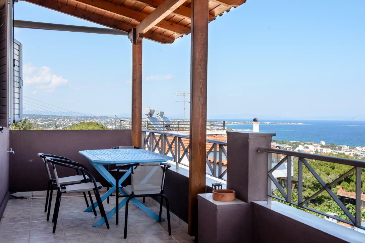 Peris Panoramic Villa Near Athens Airport Paralia  Екстер'єр фото