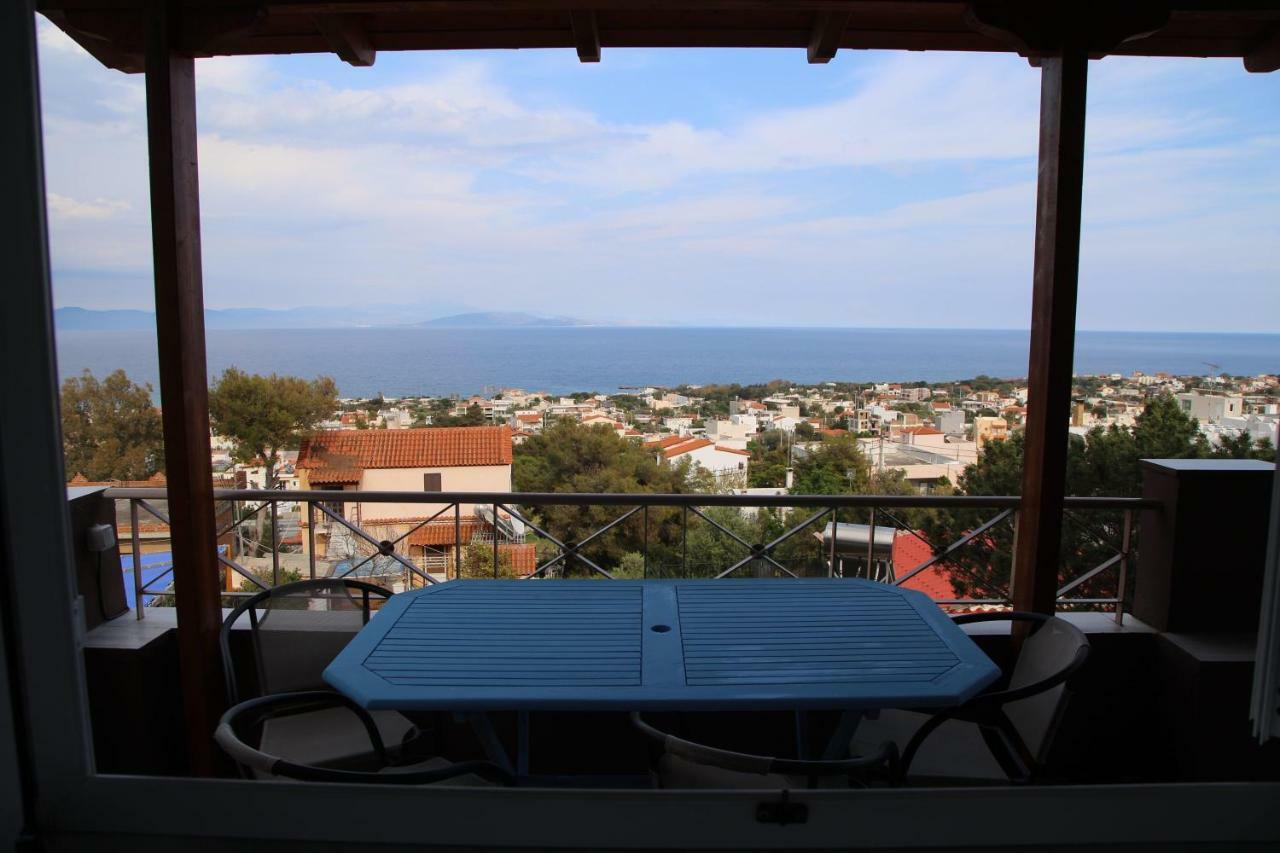 Peris Panoramic Villa Near Athens Airport Paralia  Екстер'єр фото